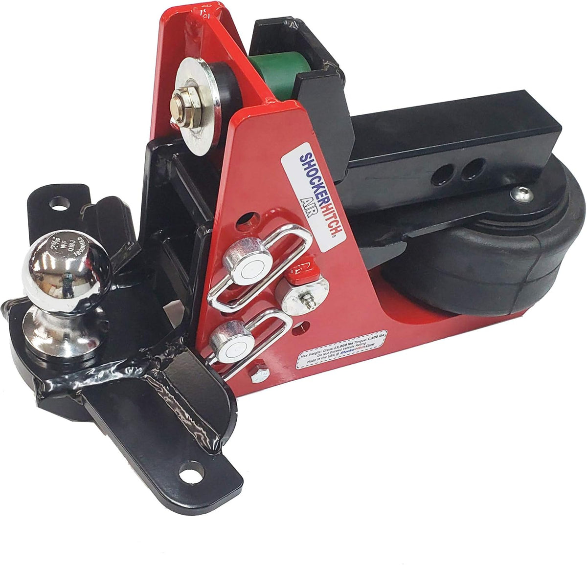 Drop Ball Mount with Sway Control, 2" Hitch, 2-5/16" Ball, 12000 lbs K91509