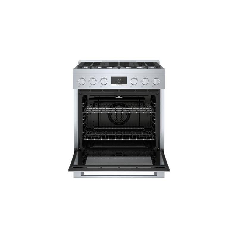 36 in. 3.5 cu. ft. Gas Range with 6-Burners in Stainless Steel Q4057