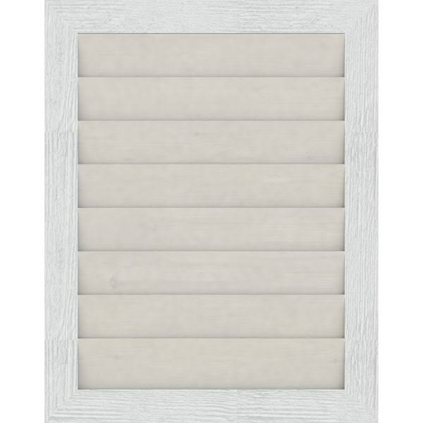 Primed Non-Functional Vertical Gable Vent B3891