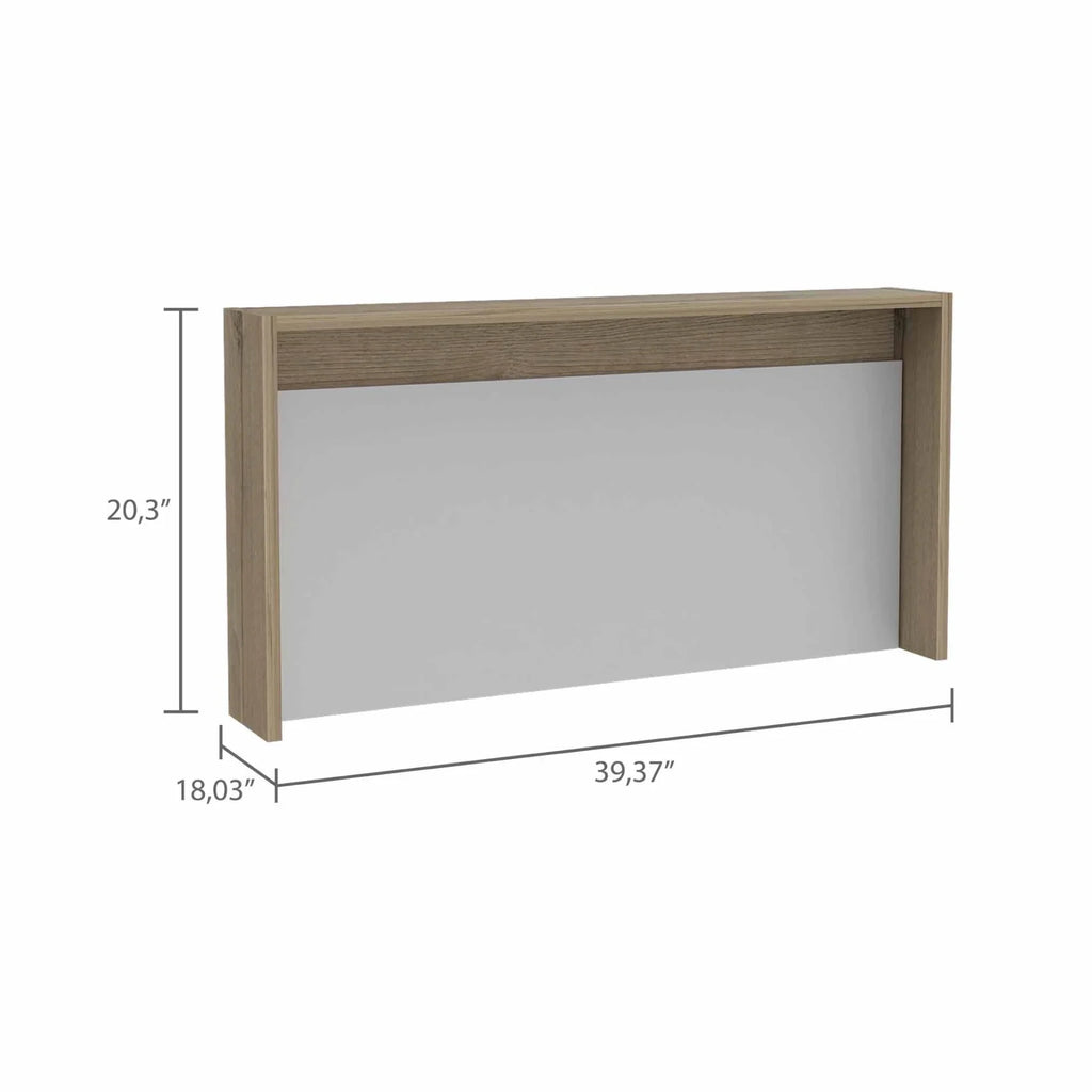 White Natural Folding Floating Desk D837184