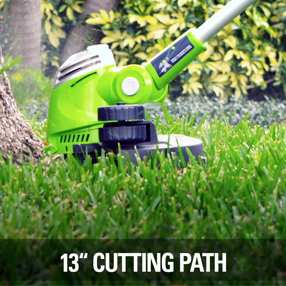 40V Cordless String Trimmer/Edger with 2.0 Ah Battery & Charger J6043