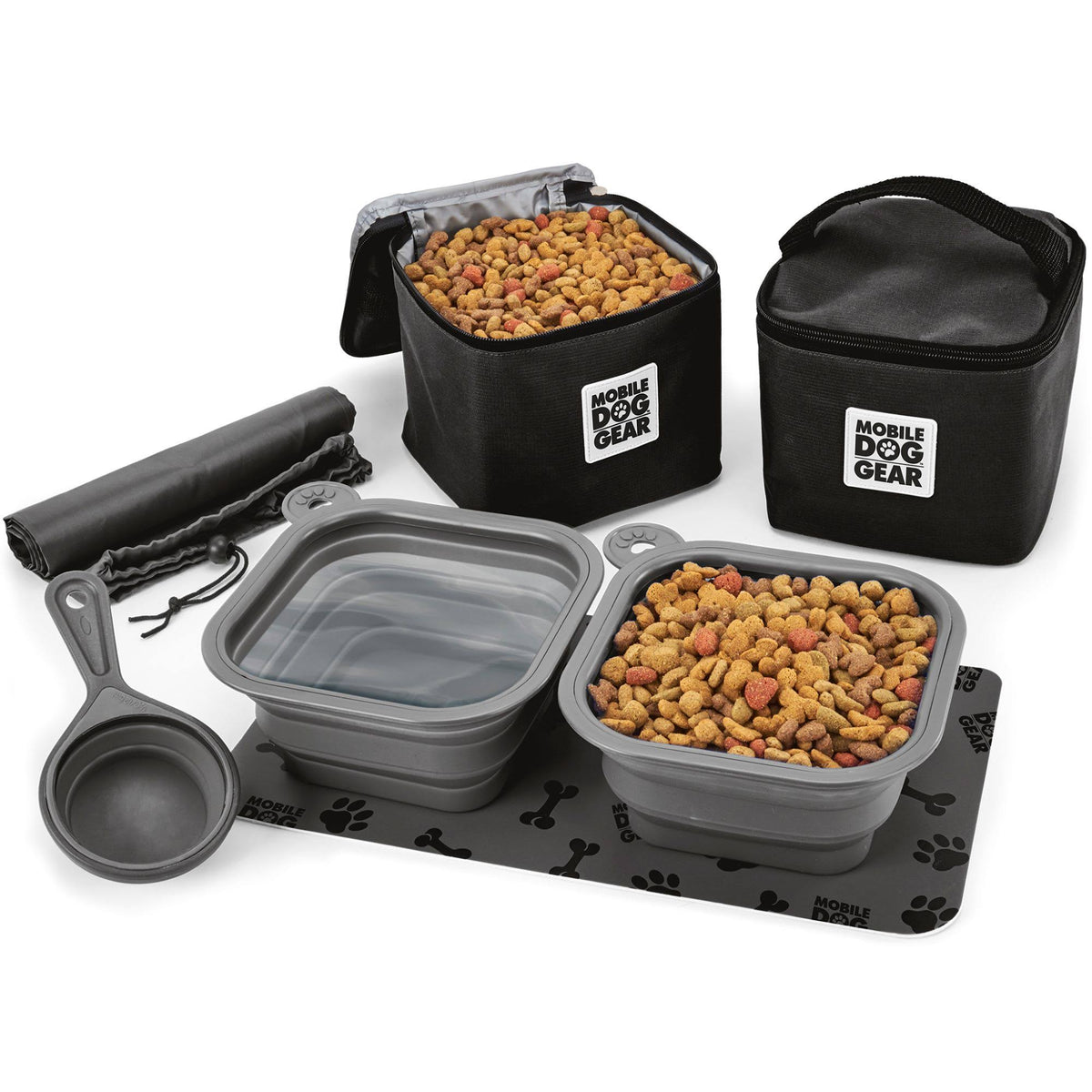 Black Medium/Large Dog Dine Away Bag S54452