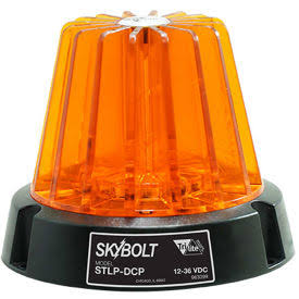 Amber Low Profile LED DC Strobe Light with Magnetic Mount M902474