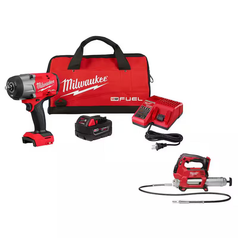 18V Lithium-Ion Brushless Cordless 1/2 in. Impact Wrench with Friction Ring Kit K650