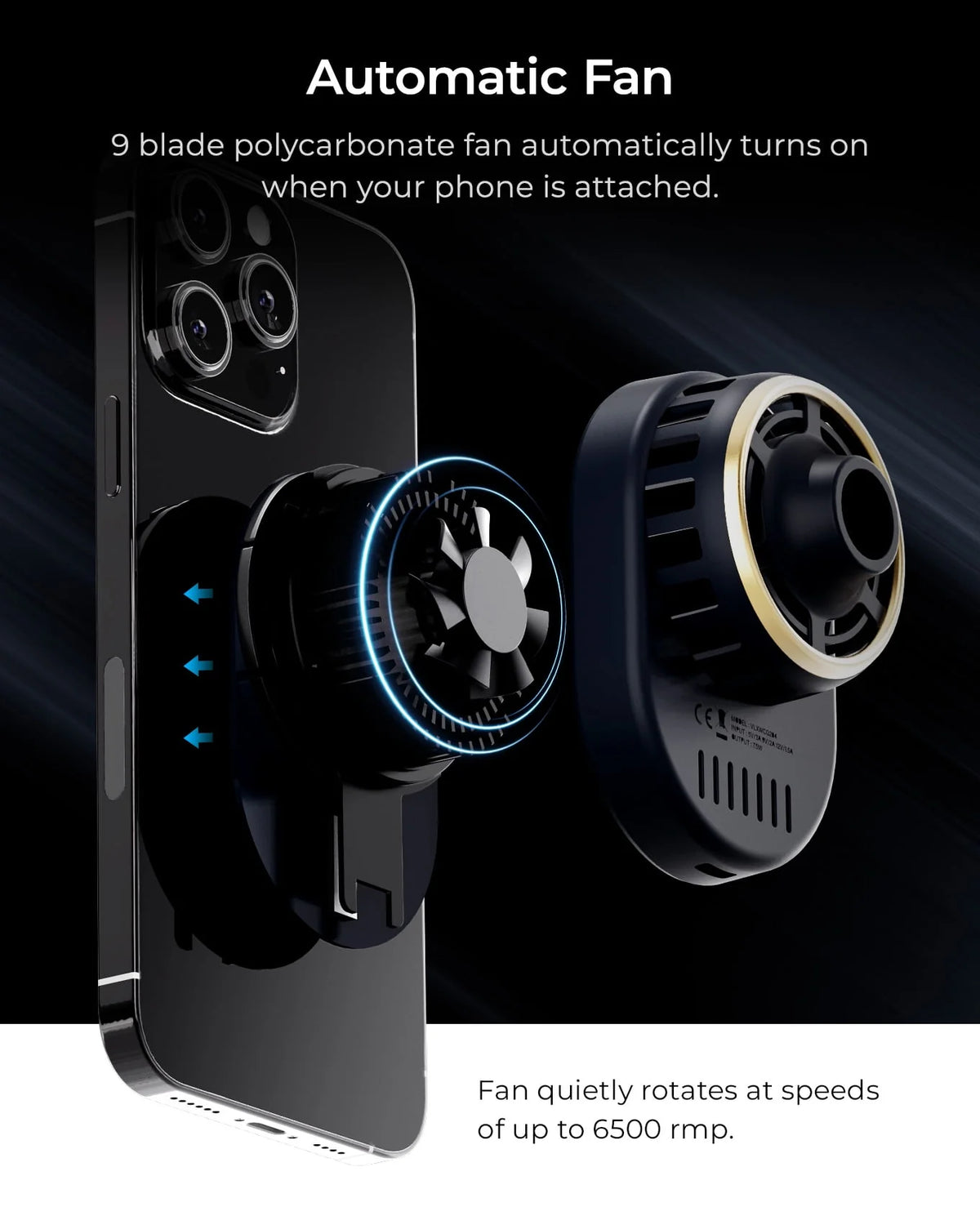 Blue Car Mount Phone Holder S840704