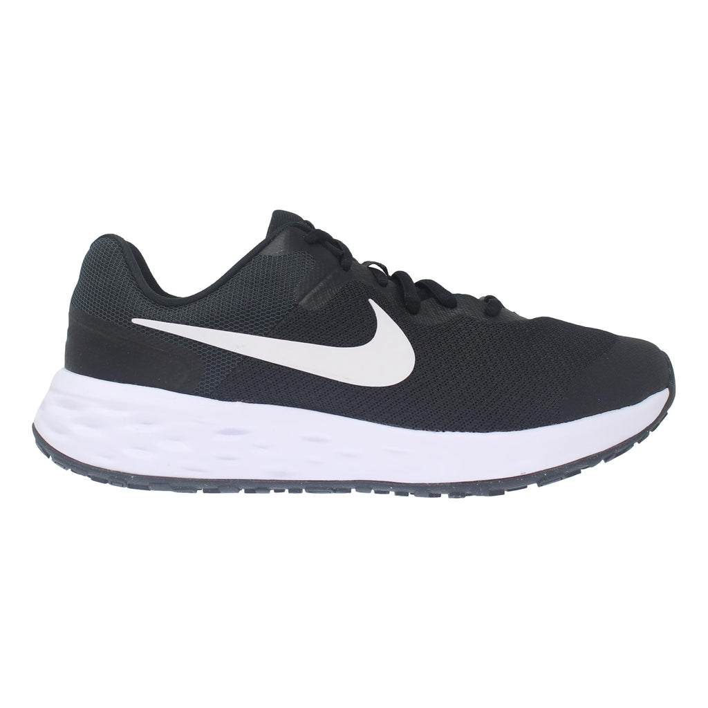 Black/White-Dark Smoke Grey Running Shoes U385