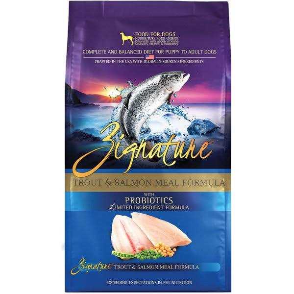 Dry Dog Food Trout & Salmon Formula Small Bites S48500