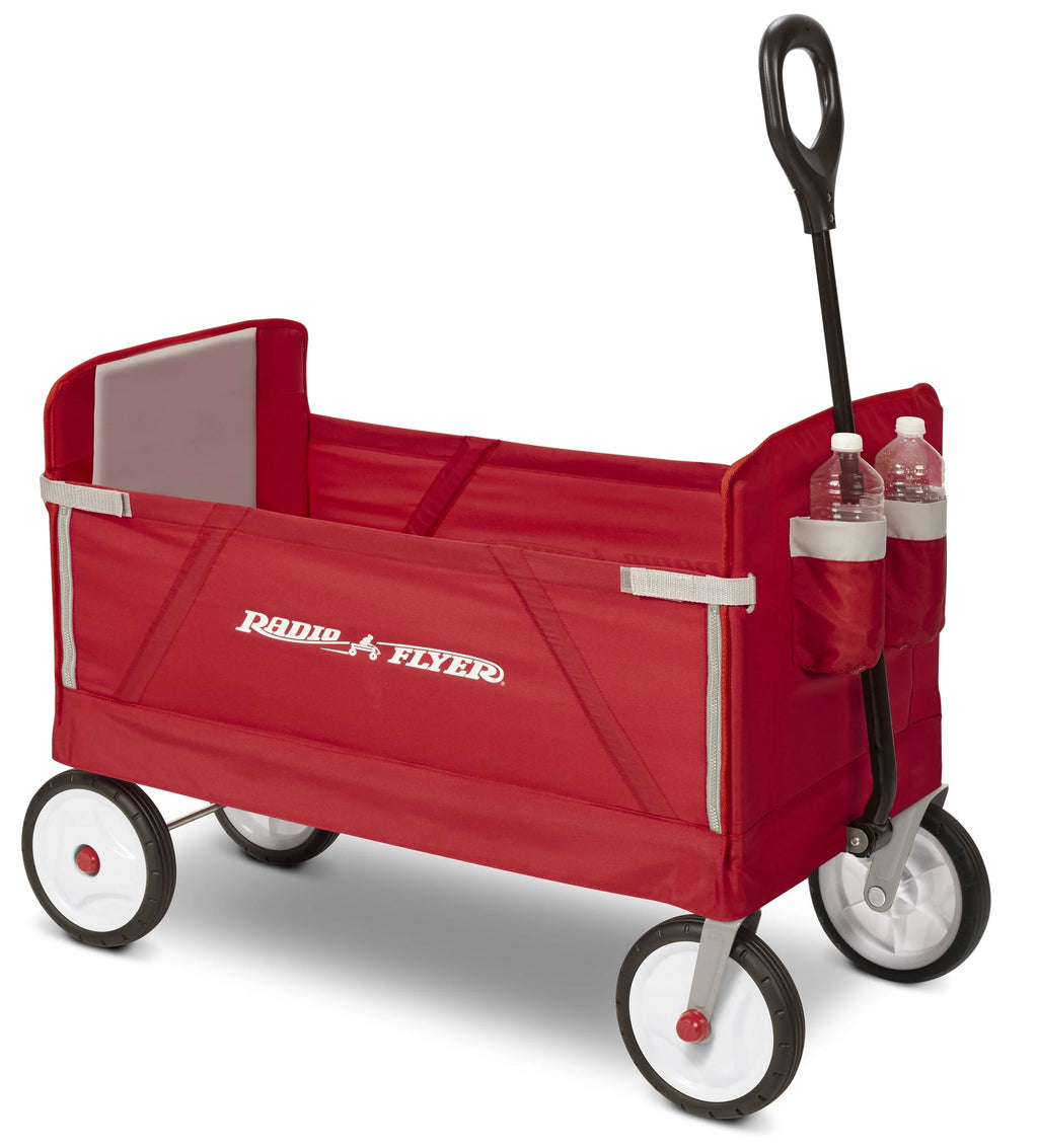 3-in-1 EZ Fold Wagon with Padded Seat and Seat Belts S888562