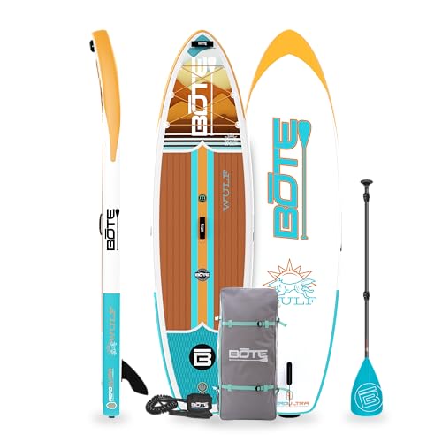 Inflatable Stand Up Paddle Board Kit with Adjustable Paddle Travel Bag Pump Leash K581