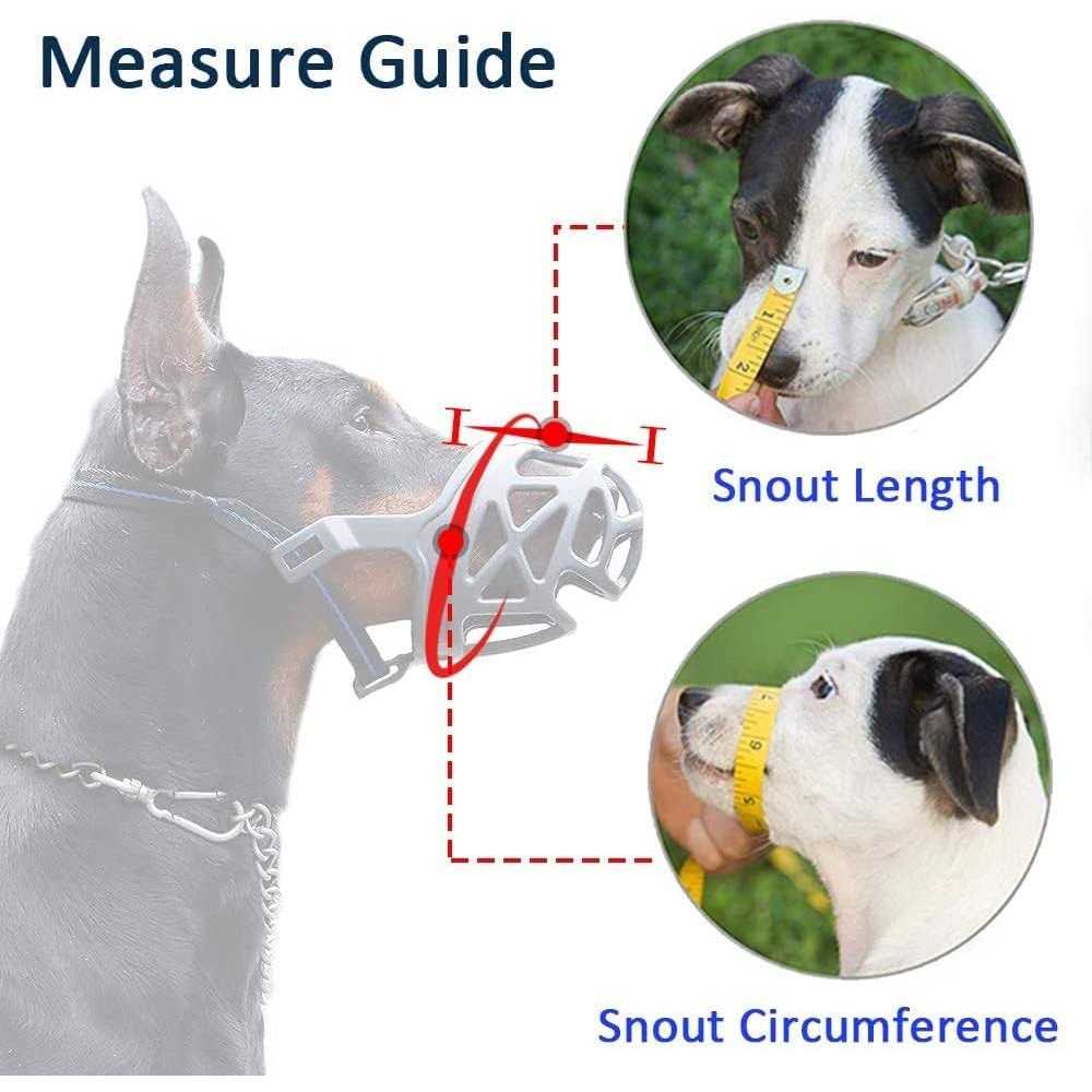 Breathable Basket Dog Muzzle T42581