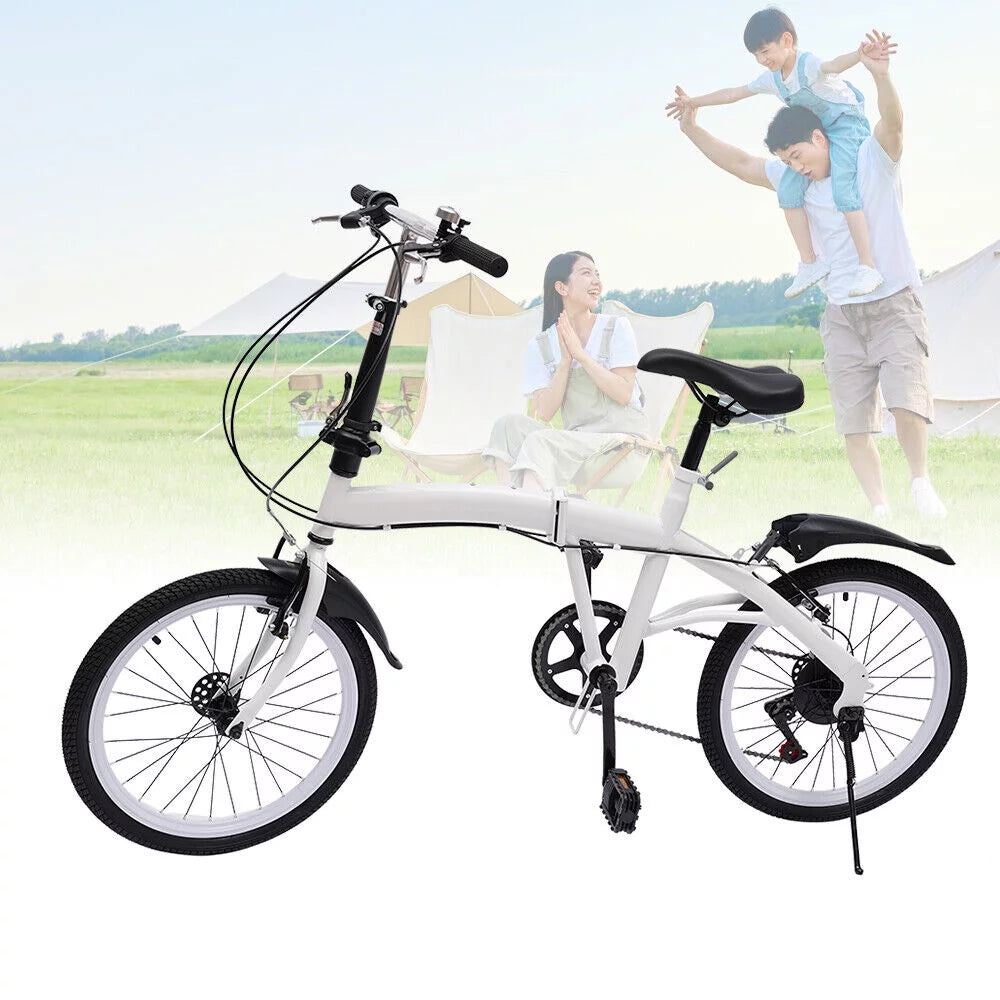 20-inch Folding Bike 7 Speed White M487352