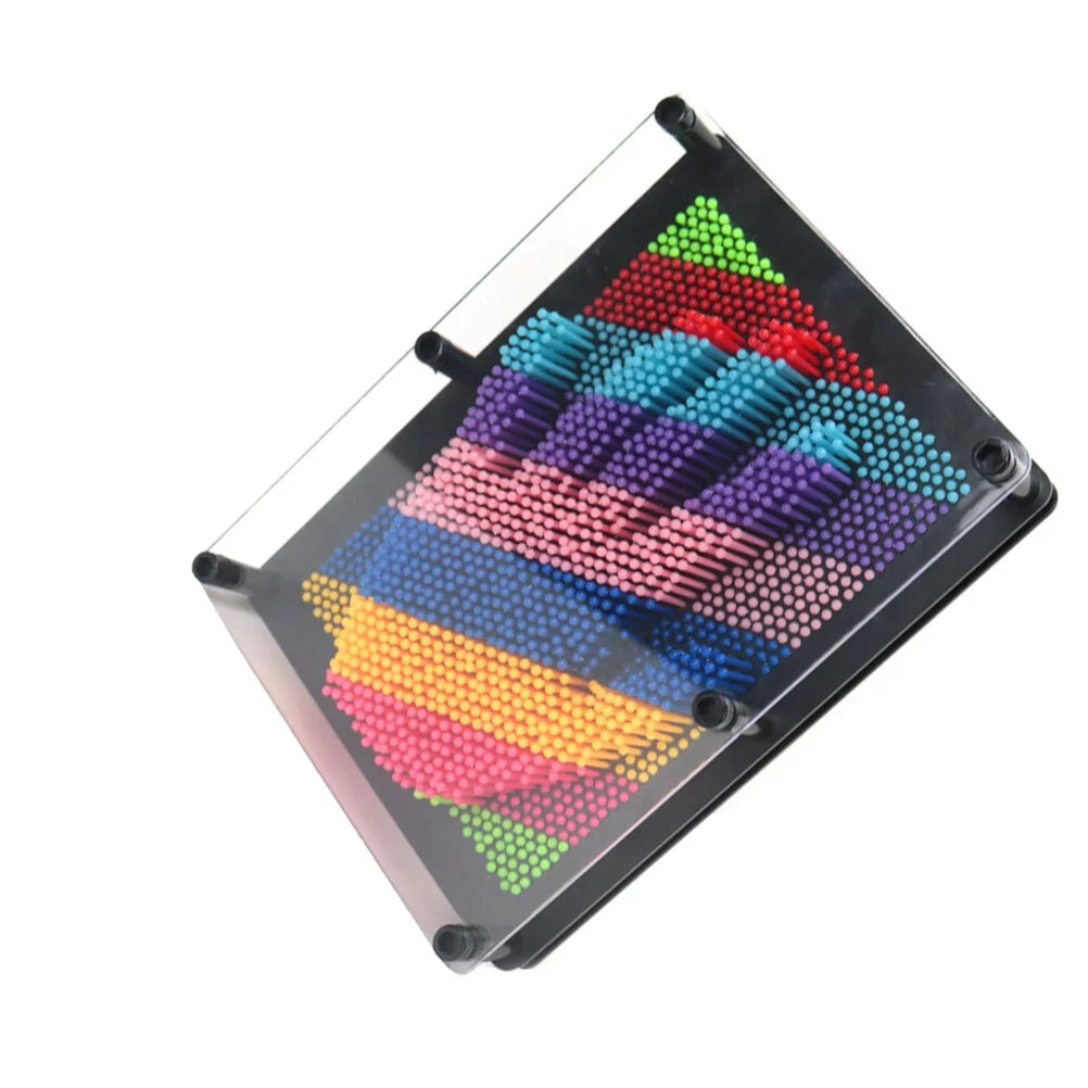 Colorful Plastic Pin Art Toys M3976
