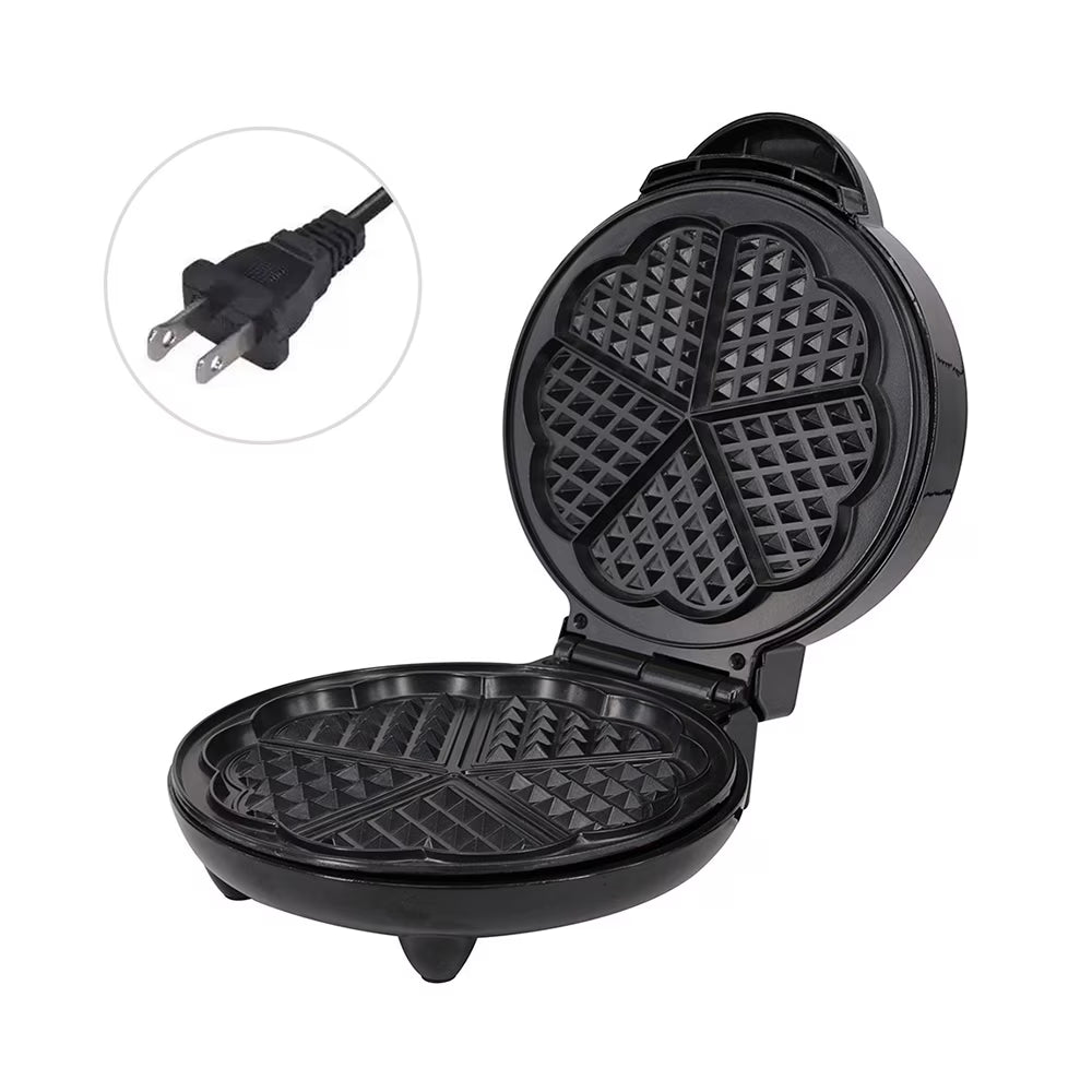 1000W Heart-Shaped Waffle Maker Z878824