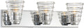 Chrome 3 Light Bath O847