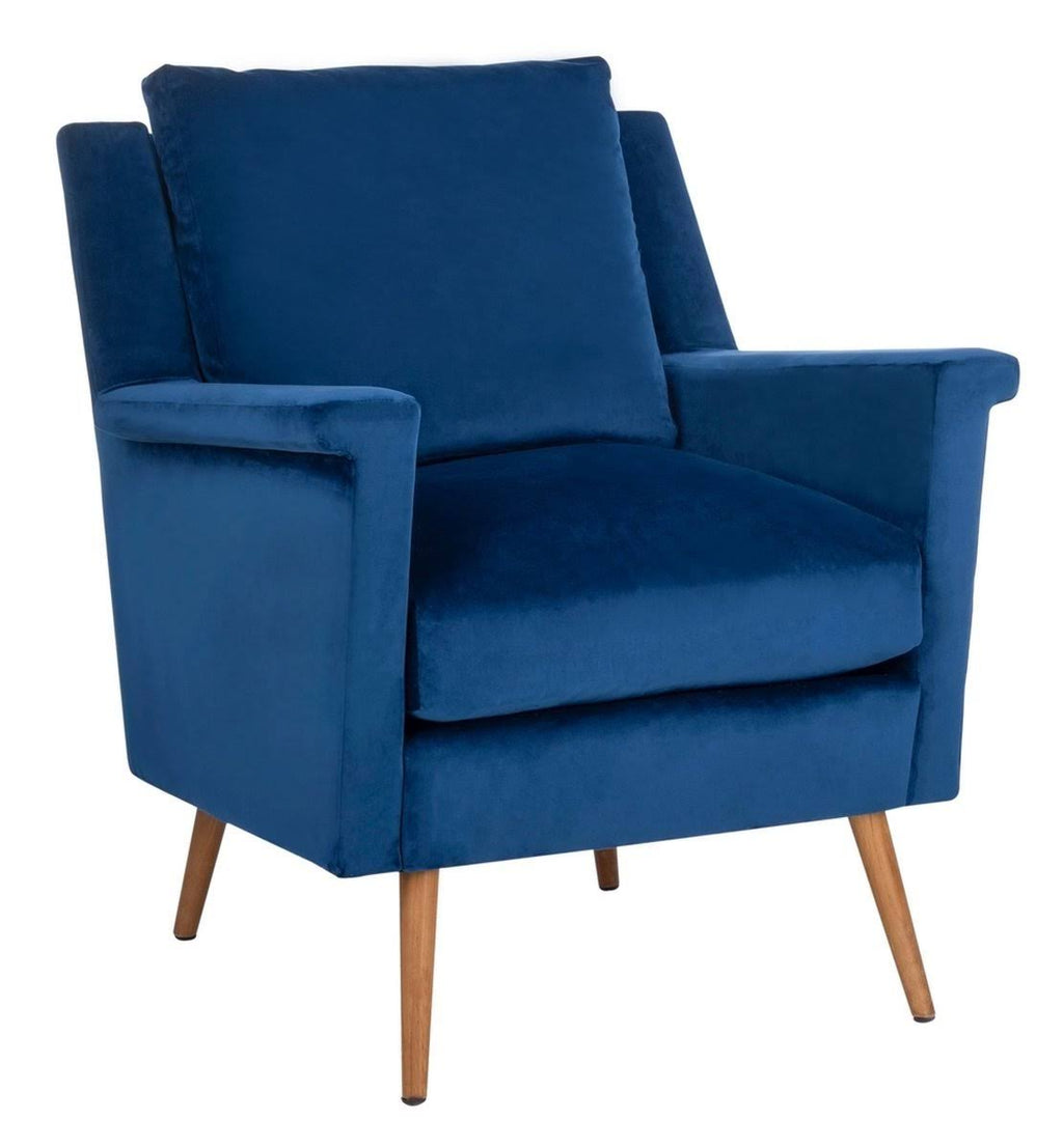 Olive Velvet Arm Chair Y2092
