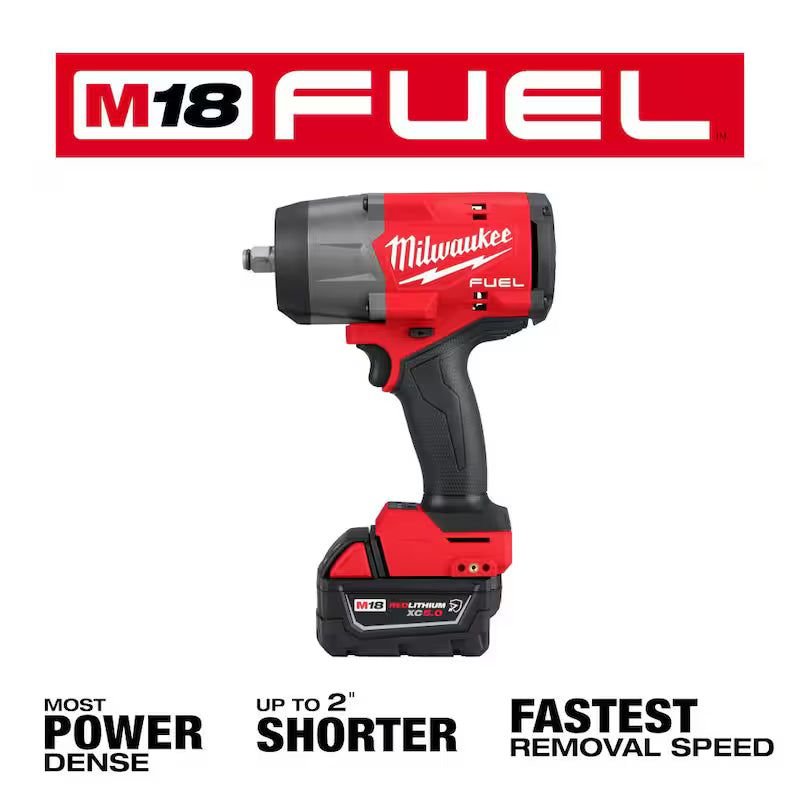 18V Lithium-Ion Brushless Cordless 1/2 in. Impact Wrench with Friction Ring Kit K650