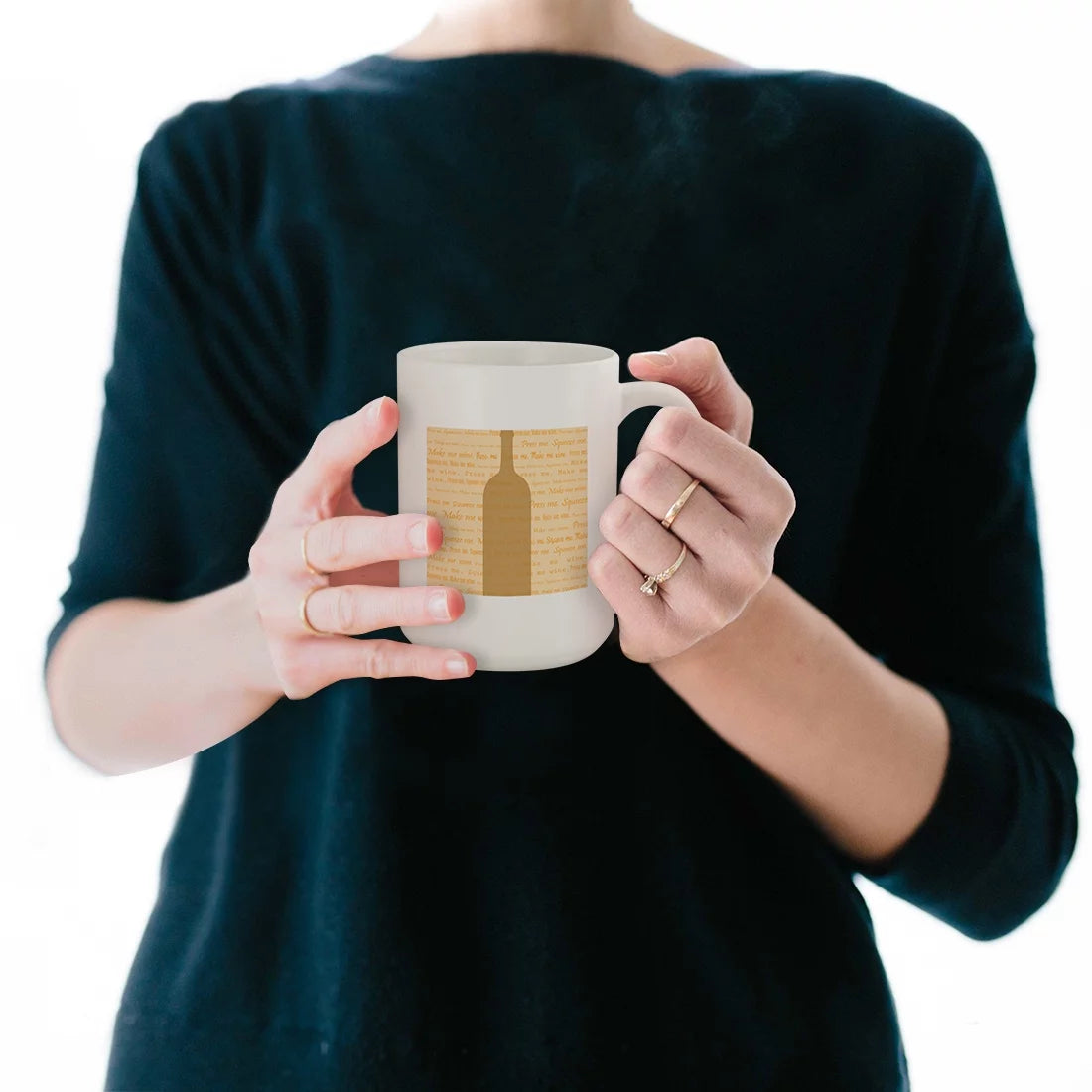 White Ceramic 15oz Mug L248743