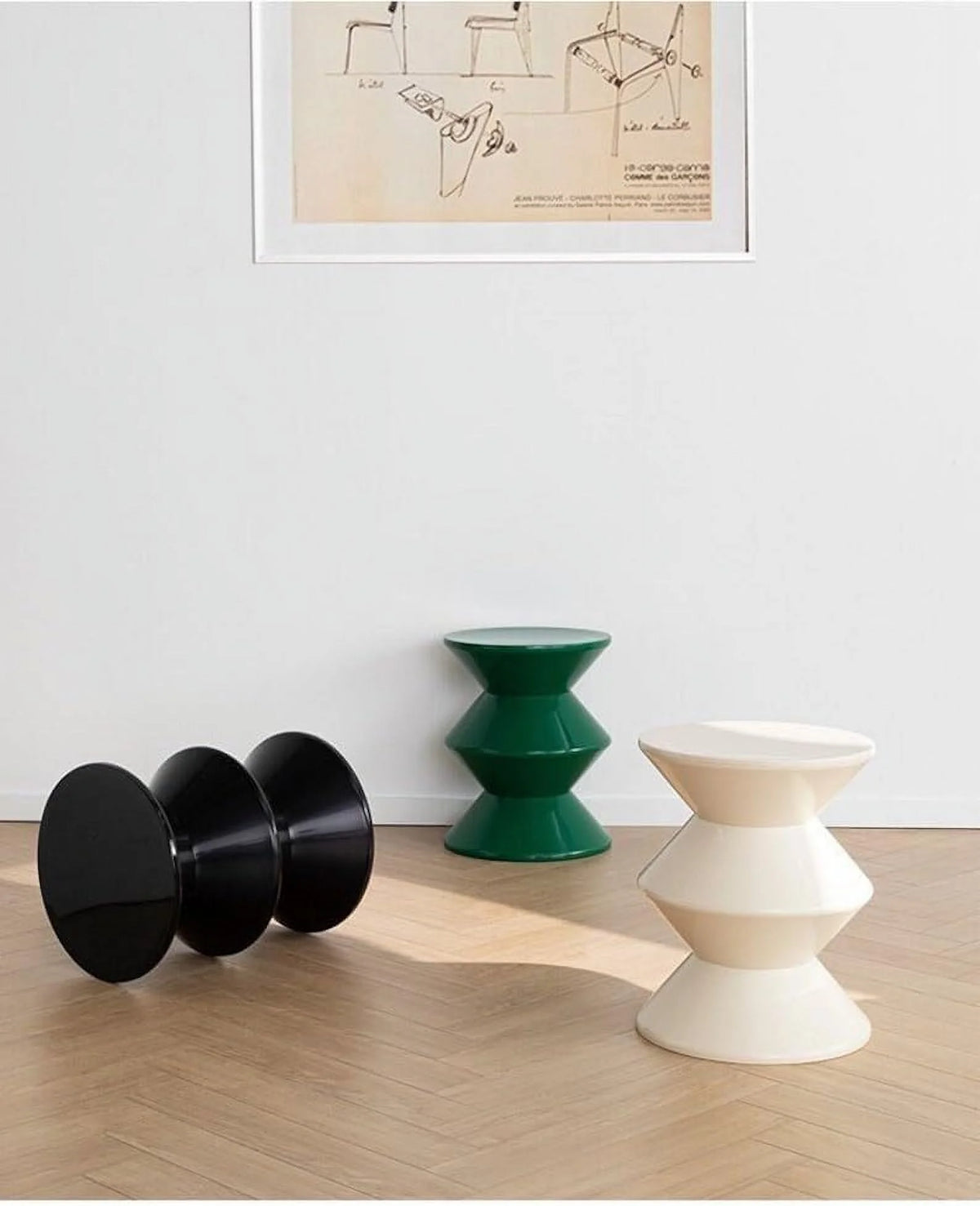 Minimalist 3 Tier Side Table L253