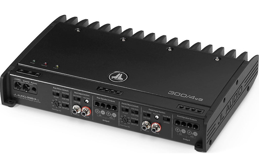 300/4v3 Class AB 4-Channel Car Amplifier J869