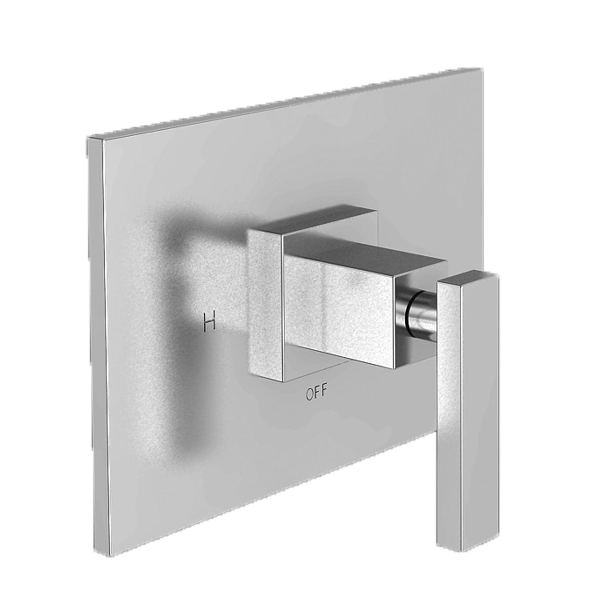 Gloss Black Shower Trim N1520