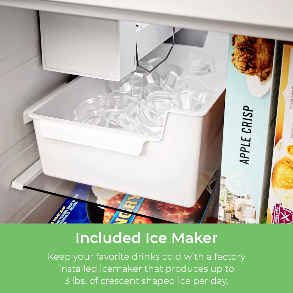 33-inch 20.4 Cu. ft. Black Refrigerator/Freezer Y9185