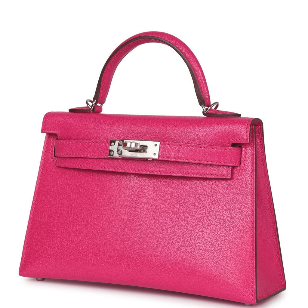 Rose Extreme Chevre Chamkila Palladium Hardware Bag K17263