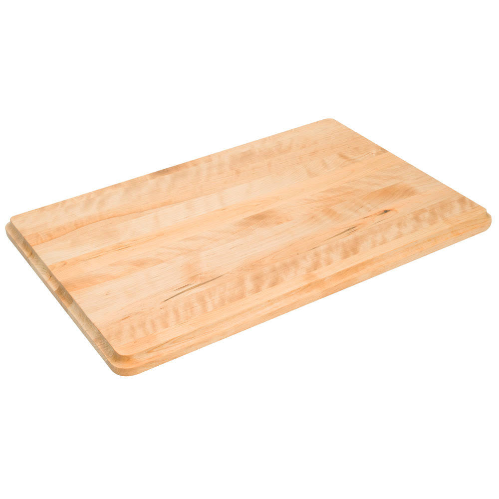 24x22 x 16x22 x 1 1/4x22 Wood Grooved Carving Board W100