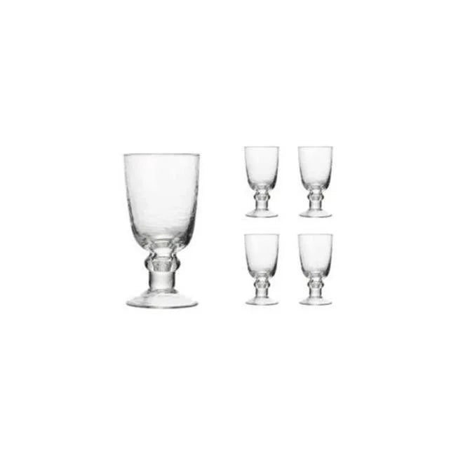 Clear Wine Goblets Set of 4 T6596