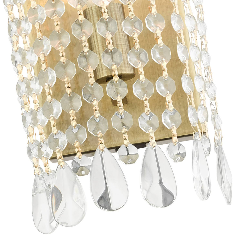 Antique Brass ADA Sconce S376