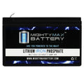 12V 7Ah Lithium Replacement Battery T3830