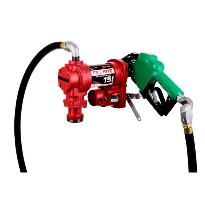 12V 15 GPM Fuel Transfer Pump with Filter Package P470