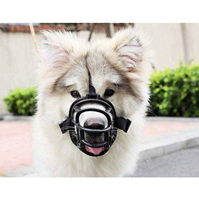 3pcs Silicone Dog Muzzle Adjustable W1175