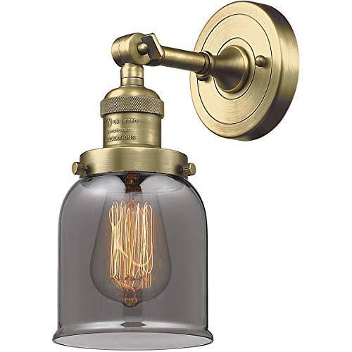 Antique Brass Semi Flush Mount Light P16854