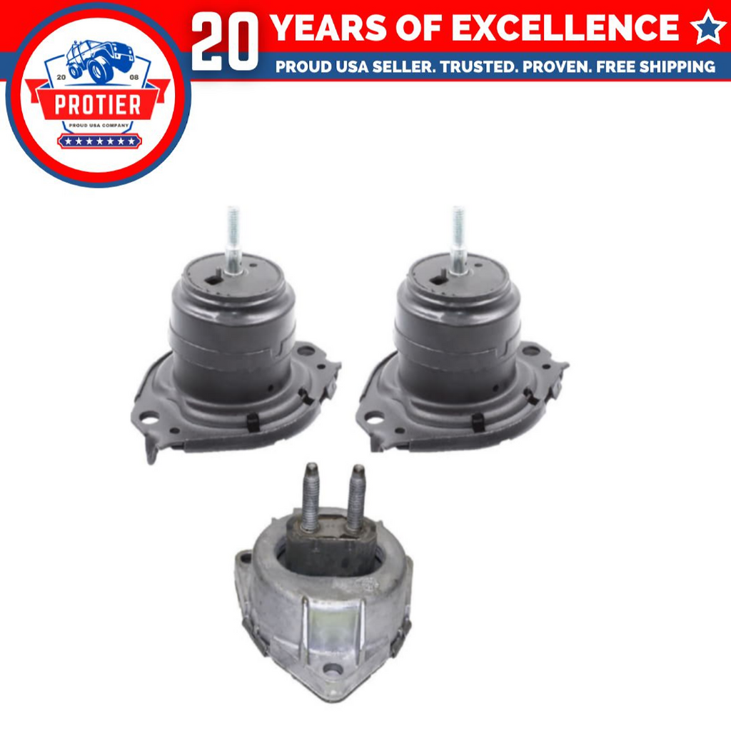 3pc Engine Motor & Trans Mount Set for Dodge Durango M225