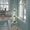 5 Tier Metal Lighthouse Display Unit Sand D9289