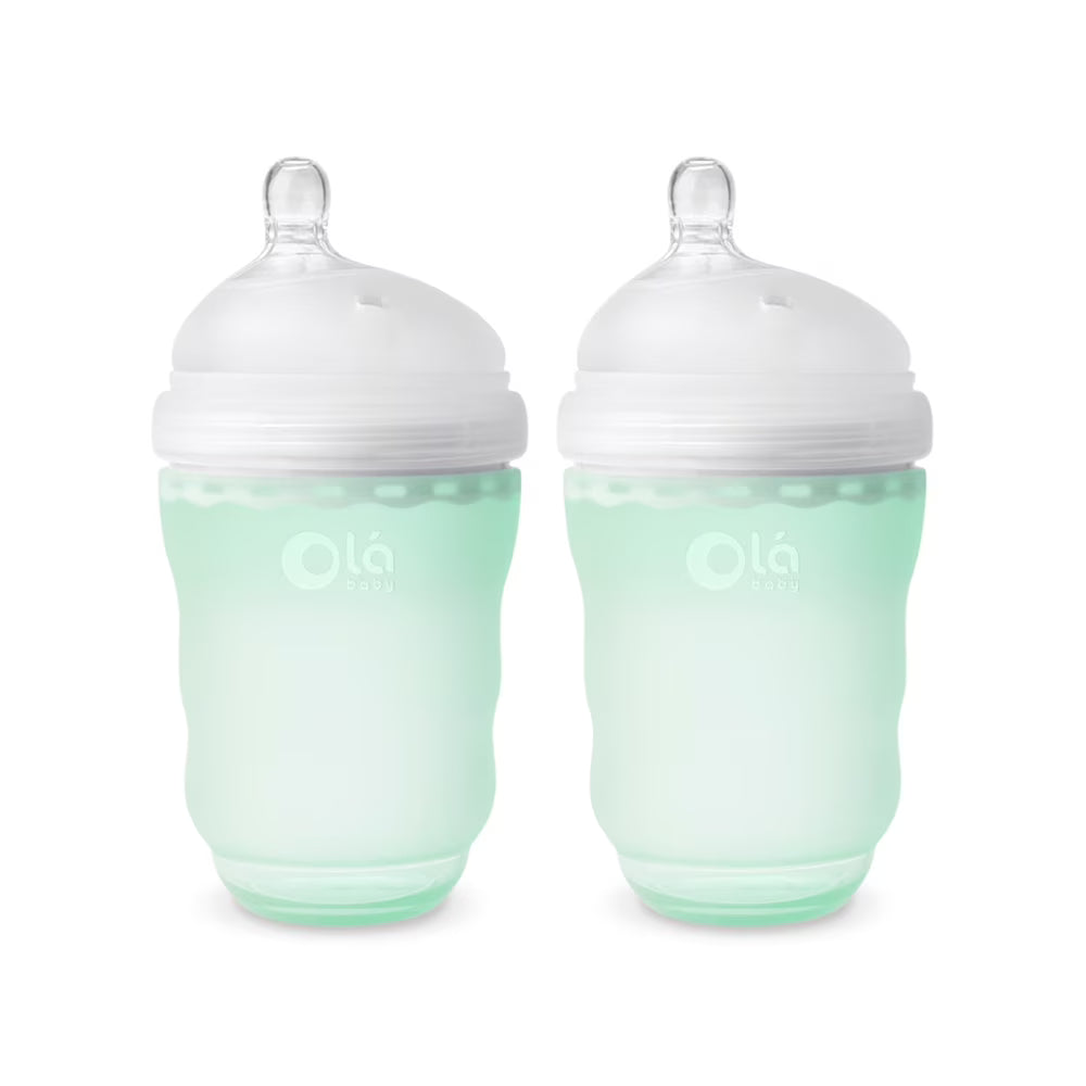 Silicone Baby Bottle 8oz 2-Pack Z63829
