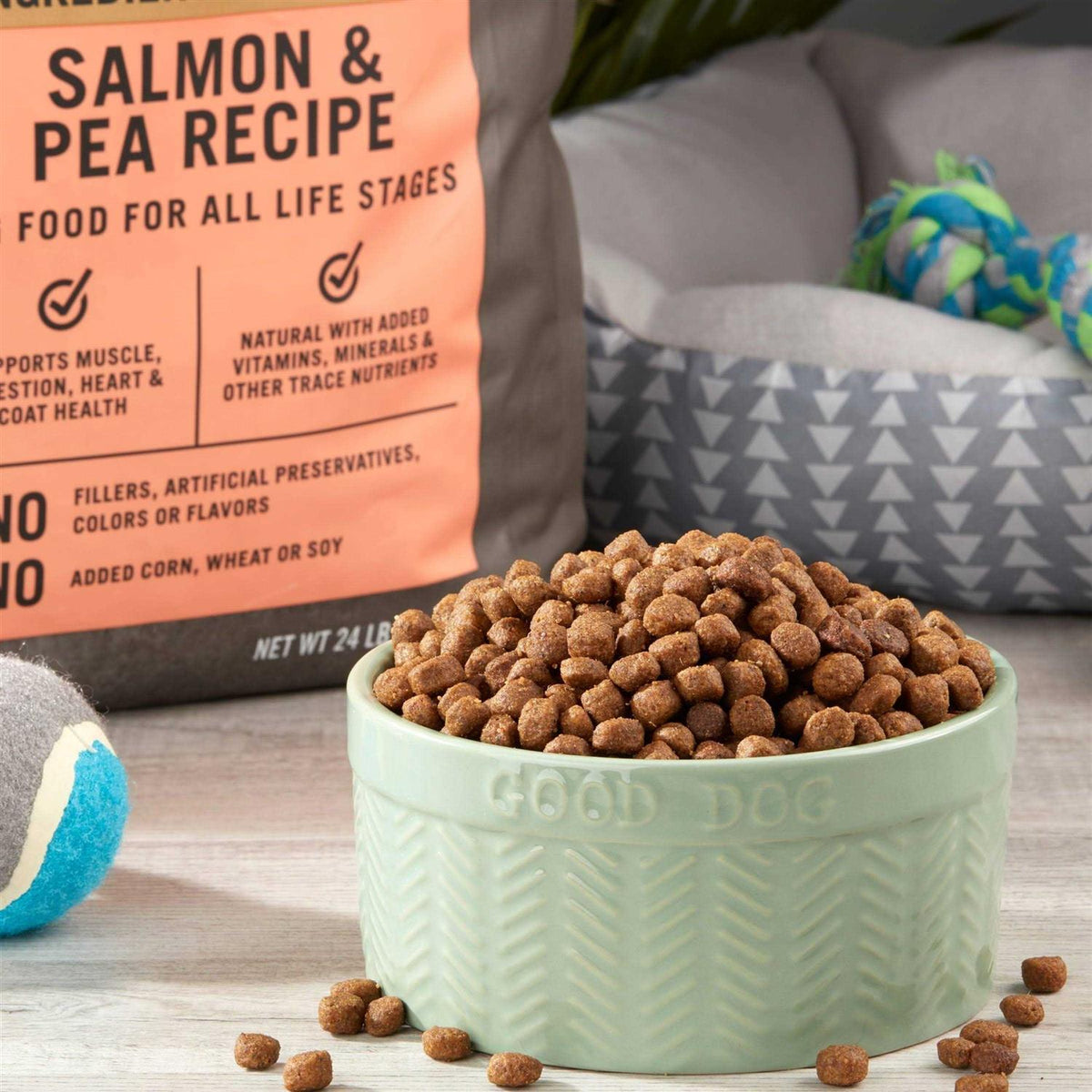 Salmon & Pea Recipe Dry Dog Food Q16159