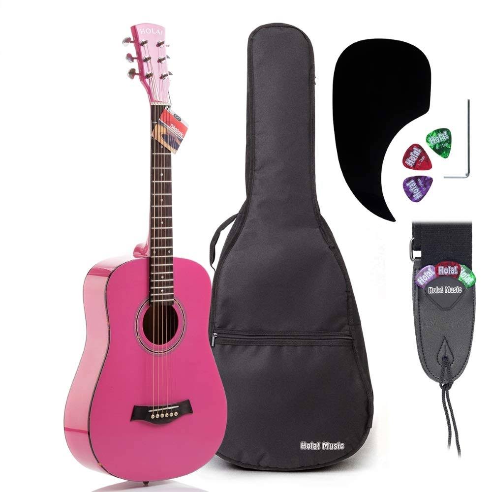 3/4 Size Acoustic Guitar Bundle with Steel Strings, Gig Bag and Strap C244785
