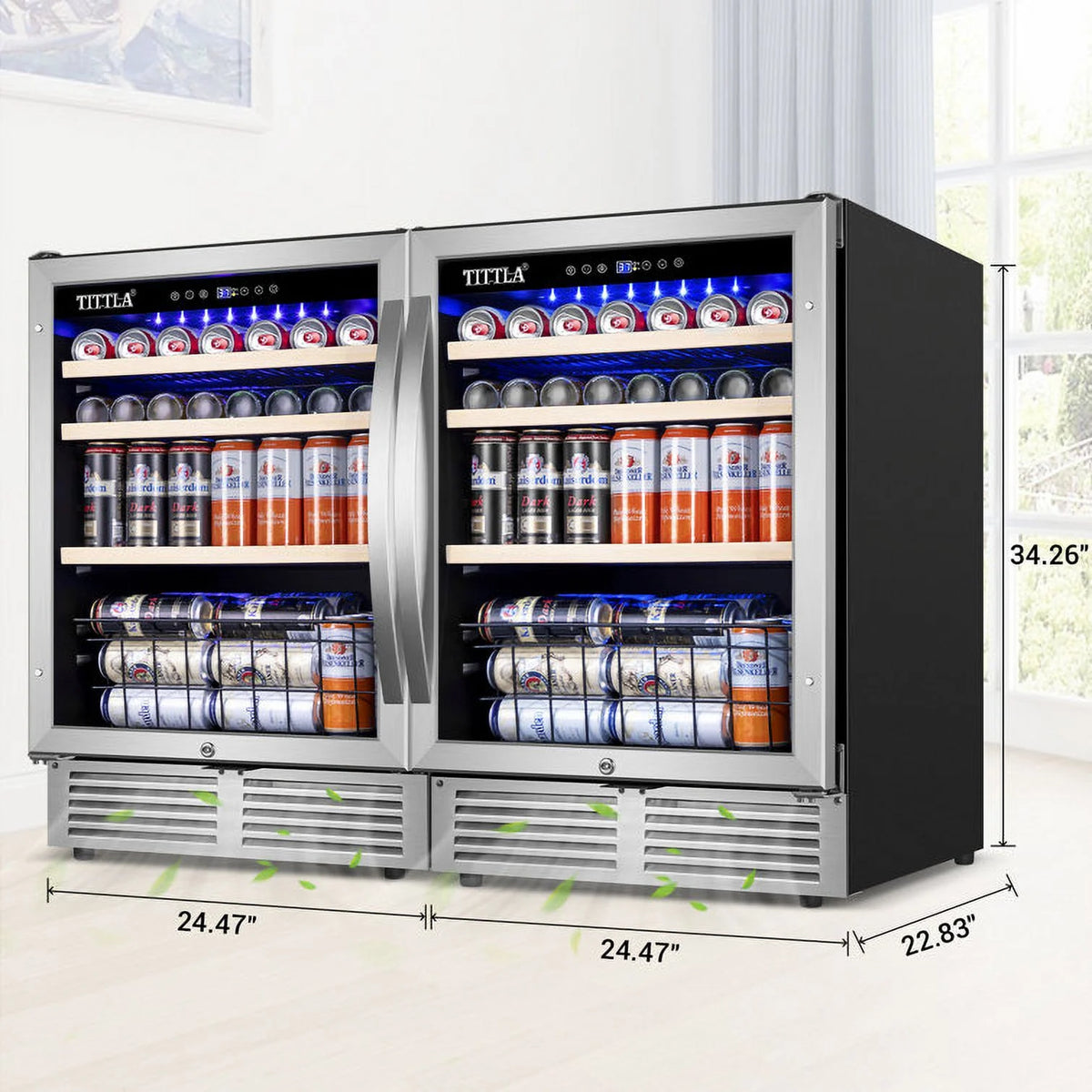 300 Can Beverage Refrigerator T705