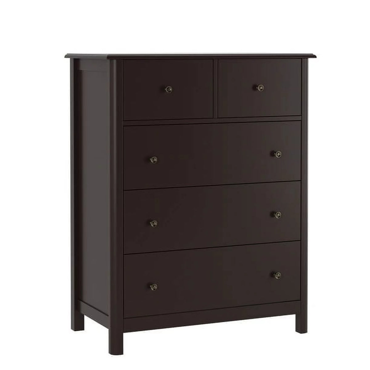 White 5 Drawer Kids Dresser C2468