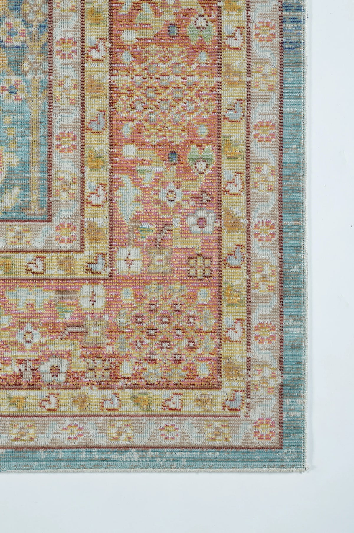 Blue Polyester Area Rug 7'10" X 10'6" L47760