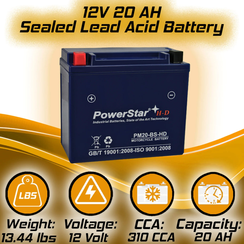 12 Volt Motorcycle Battery C8378