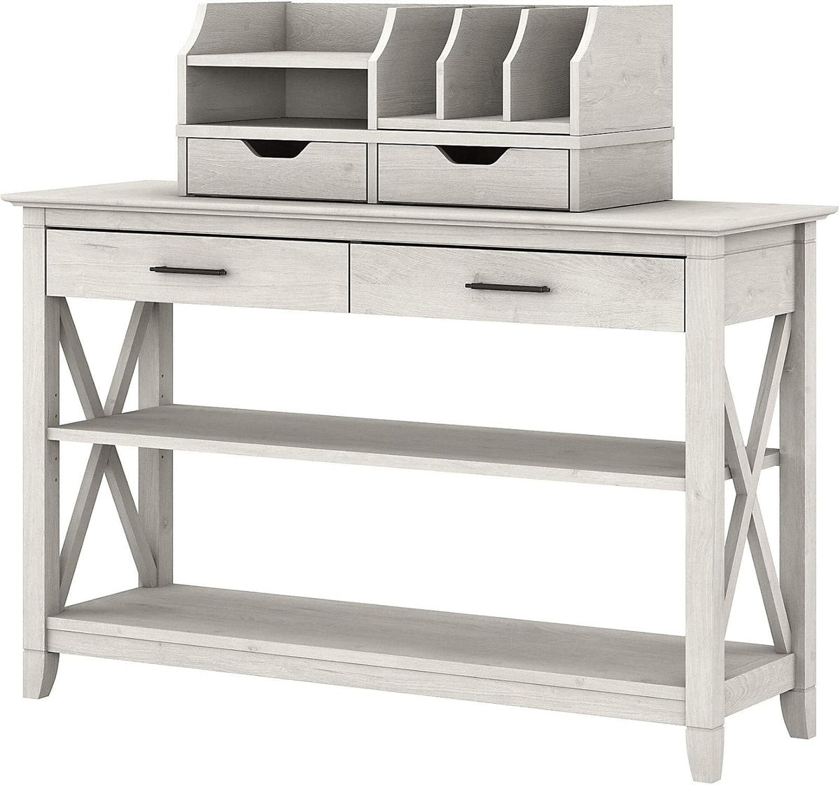 Cape Cod Gray Console Table with Storage Y572