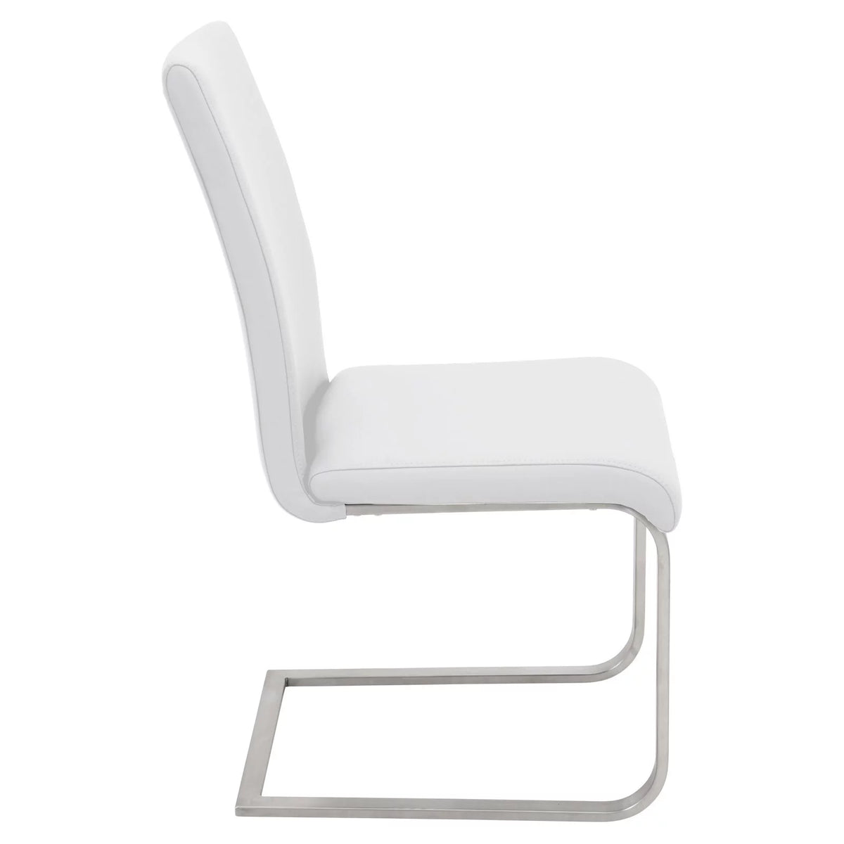 Set Of 2 White Dining Chair N75072