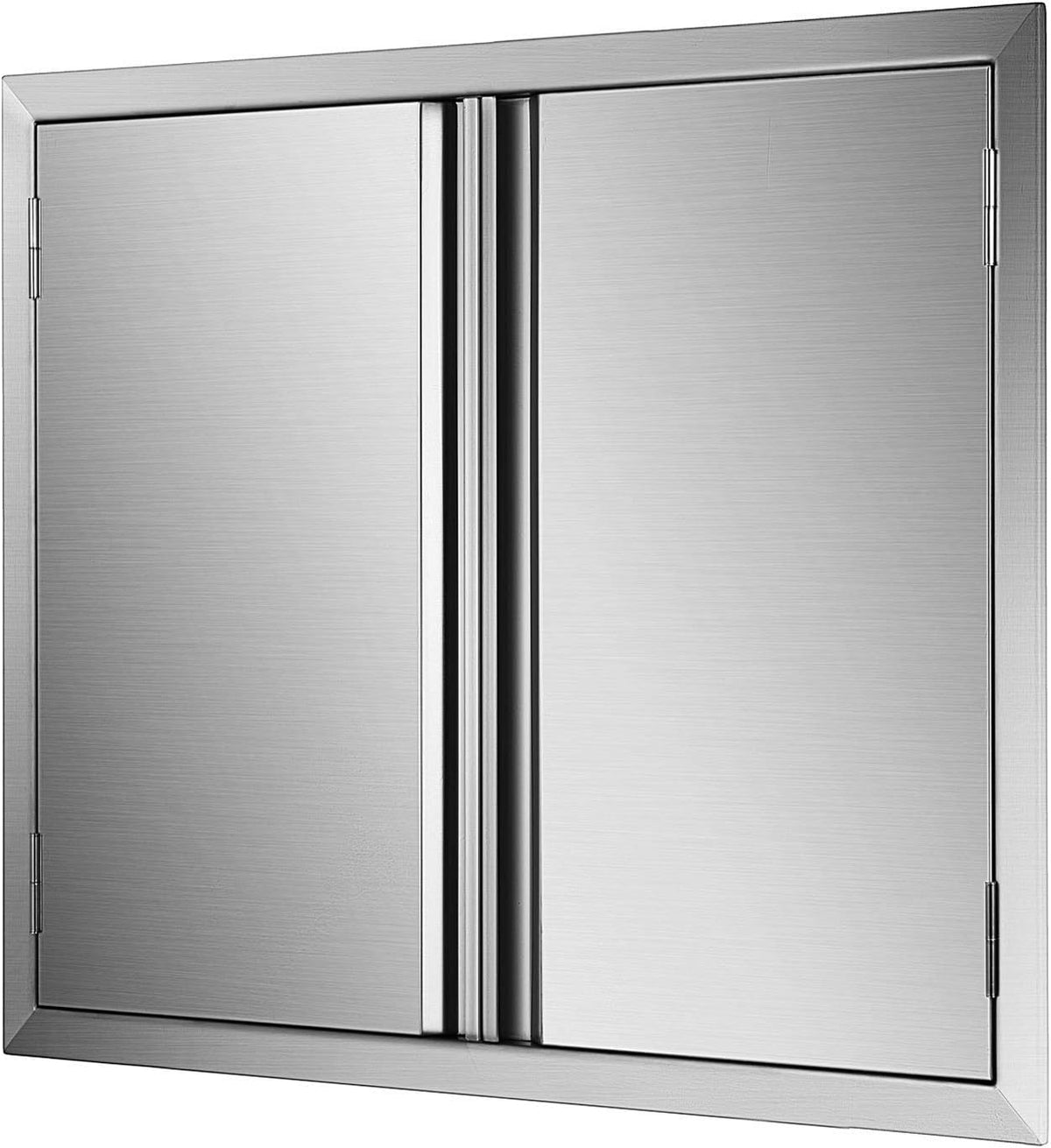 17 x 24 Inch Brushed Stainless Steel Outdoor Kitchen BBQ Access Door M137