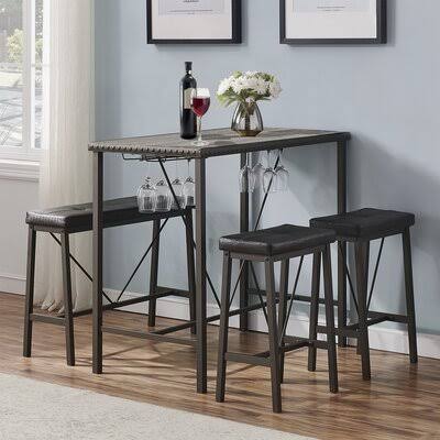 4 Piece Counter Height Dining Set V4473