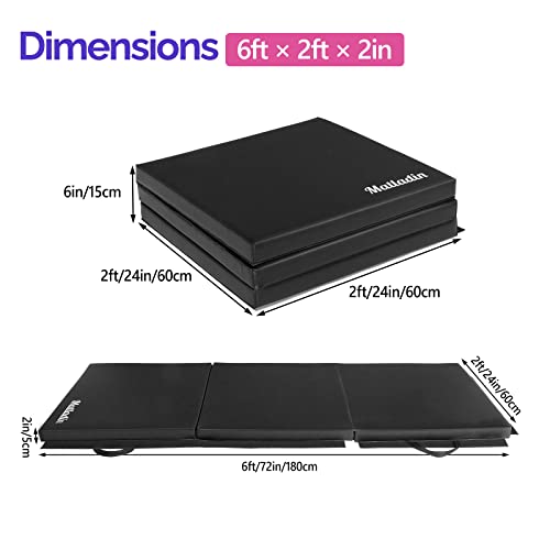 6' Folding Tri-fold Gymnastics Mat L353