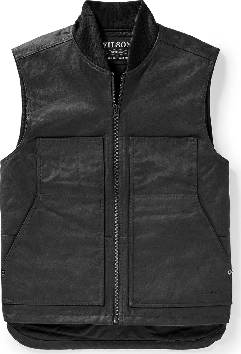 Wax Work Vest - Faded Black - Medium G4125