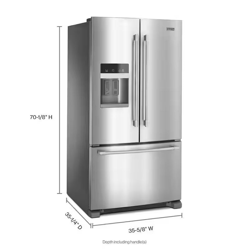 25 cu. ft. French Door Refrigerator D650